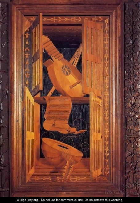 Musical instruments - Verona Stefano di Giovanni da