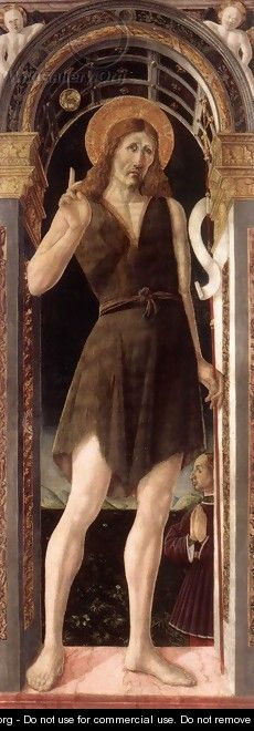 St John the Baptist - Giovanni Angelo D