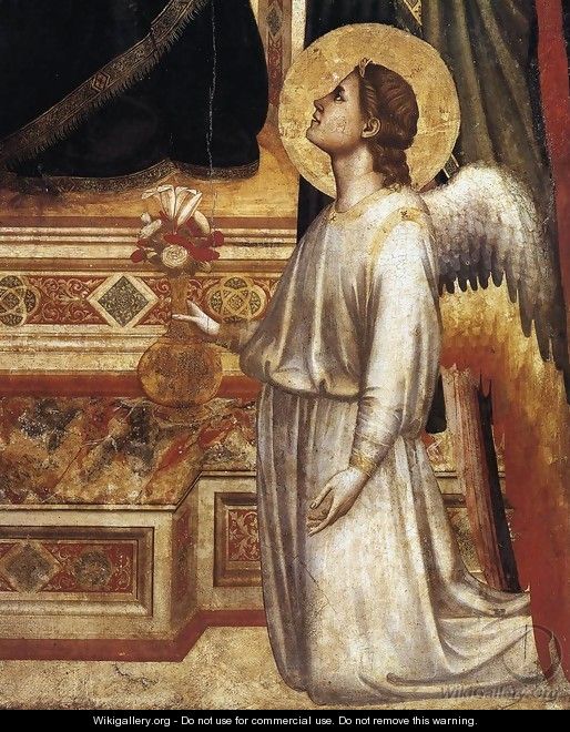 Ognissanti Madonna (detail) 2 - Giotto Di Bondone