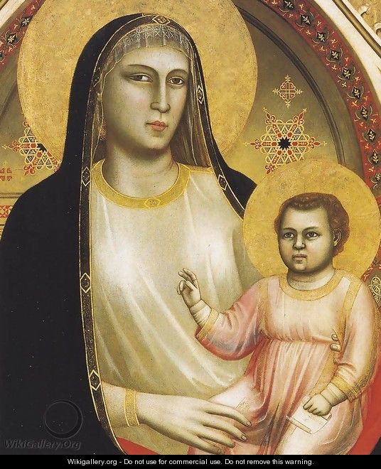 Ognissanti Madonna (detail) - Giotto Di Bondone