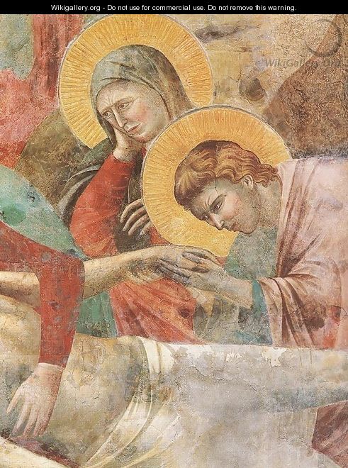 Scenes from the New Testament Lamentation (detail) - Giotto Di Bondone