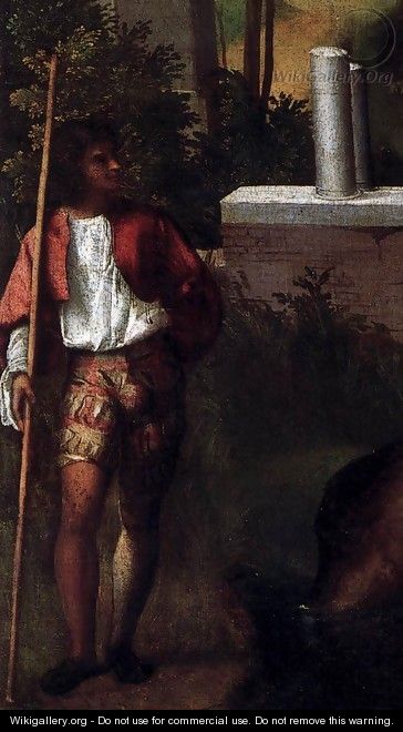 Tempest (detail) 2 - Giorgio da Castelfranco Veneto (See: Giorgione)