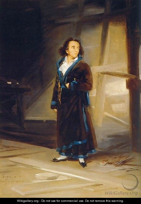 Portrait of Asensio Julia - Francisco De Goya y Lucientes