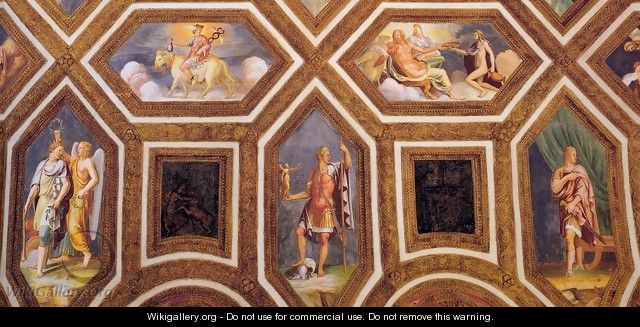 Ceiling decoration (detail) 2 - Giulio Romano (Orbetto)