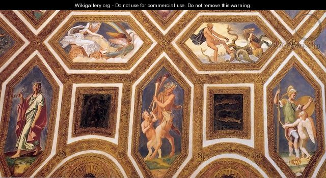 Ceiling decoration (detail) - Giulio Romano (Orbetto)