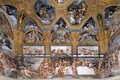 View of the Sala di Psyche (east wall) - Giulio Romano (Orbetto)