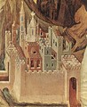 Temptation on the Mount (detail) - Duccio Di Buoninsegna