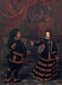 Electress Palatine Dancing with Her Husband - Jan Frans Douven