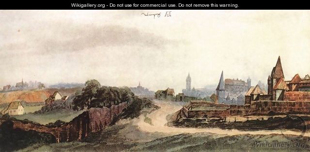 View of Nuremberg 2 - Albrecht Durer