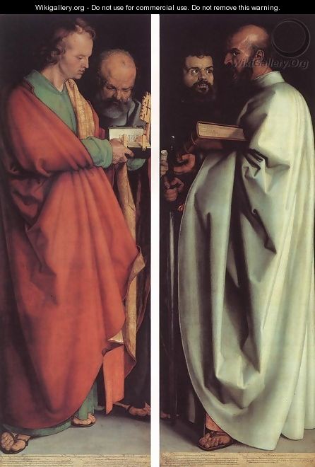 The Four Holy Men - Albrecht Durer