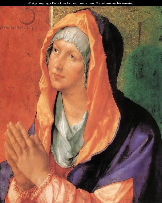 The Virgin Mary in Prayer 2 - Albrecht Durer