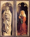 The Ghent Altarpiece St John the Evangelist and the Donor's Wife - Jan Van Eyck
