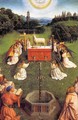 The Ghent Altarpiece Adoration of the Lamb (detail) 3 - Jan Van Eyck