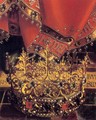The Ghent Altarpiece God Almighty (detail) - Jan Van Eyck