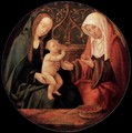 Virgin and Child with St Anne - Cornelius Engebrechtsz