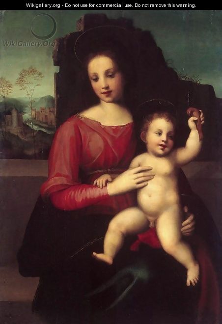 Madonna with Child - Francesco Franciabigio