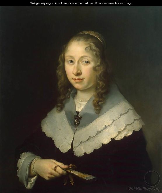 Portrait of a Woman - Govert Teunisz. Flinck