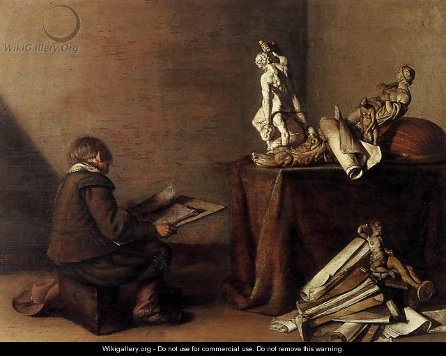 The Young Draughtsman - Pieter Codde