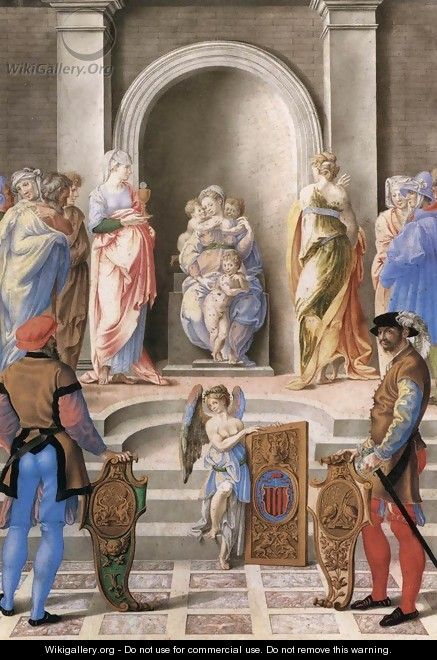 The Three Theological Virtues - Giorgio-Giulio Clovio
