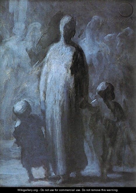 Mother - Honoré Daumier