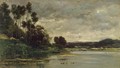River Bank - Charles-Francois Daubigny