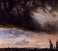 Cloud Study with Horizon - Johan Christian Clausen Dahl
