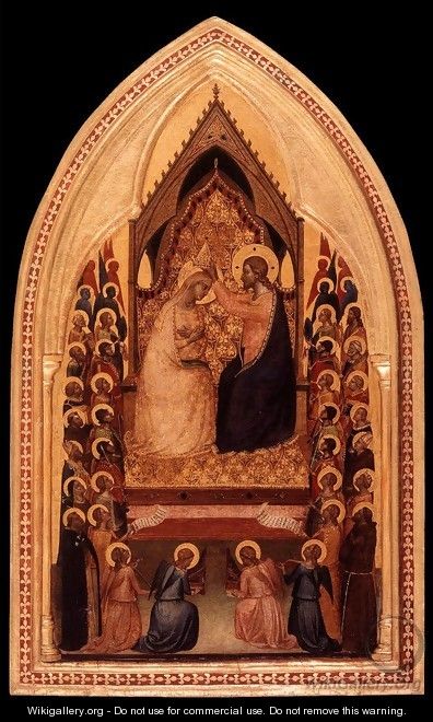 Coronation of the Virgin 2 - Bernardo Daddi