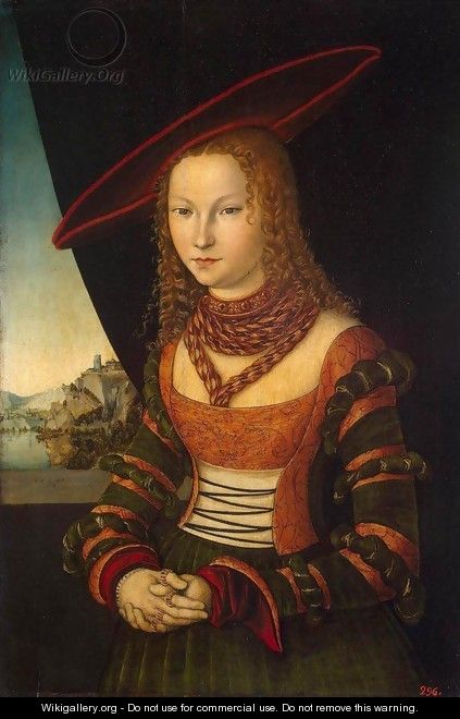 Portrait of a Woman - Lucas The Elder Cranach