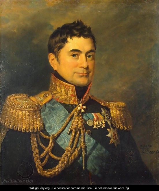Portrait of Pyotr M. Volkonsky - George Dawe