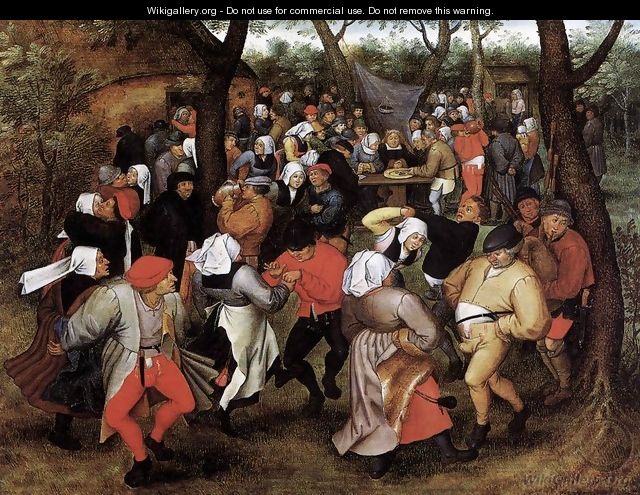 Peasant Wedding Dance - Pieter The Younger Brueghel