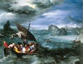 Christ in the Storm on the Sea of Galilee - Jan The Elder Brueghel