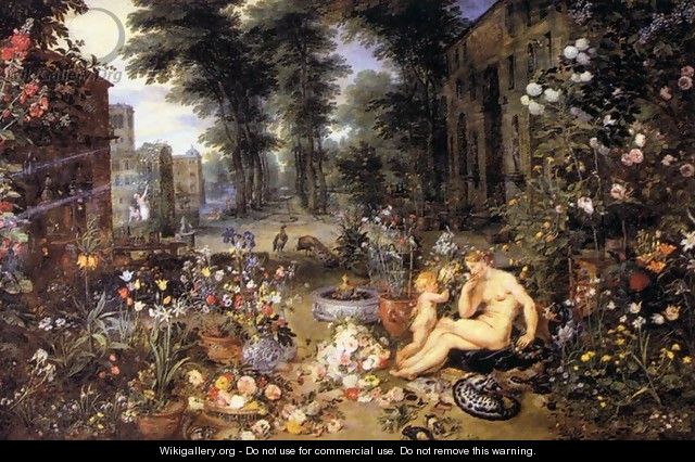 The Sense of Smell - Jan The Elder Brueghel