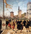 The Ambassadors Return to the English Court (detail) - Vittore Carpaccio