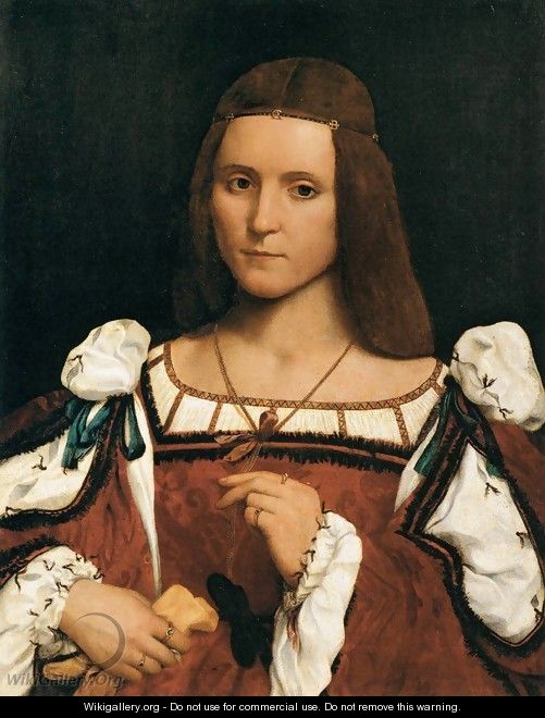 Portrait of a Woman - Giovanni Francesco Caroto
