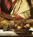 Supper at Emmaus (detail) - Caravaggio