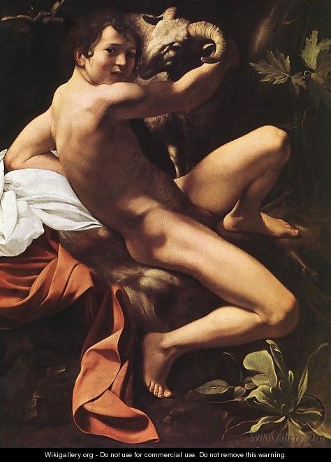 St. John the Baptist (Youth with Ram) 2 - Caravaggio
