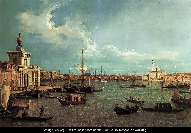 Venice The Bacino from the Giudecca - (Giovanni Antonio Canal) Canaletto