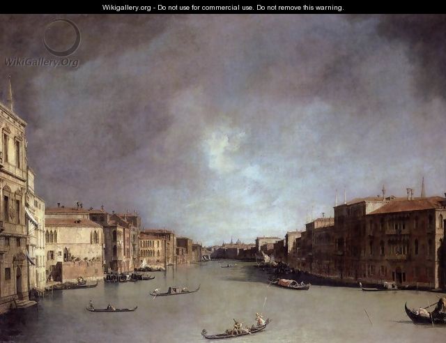 Grand Canal Looking from Palazzo Balbi - (Giovanni Antonio Canal) Canaletto