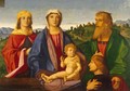 Madonna and Child with Saints and the Donor - Vincenzo di Biagio Catena