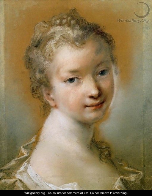 Portrait of a Young Girl 2 - Rosalba Carriera