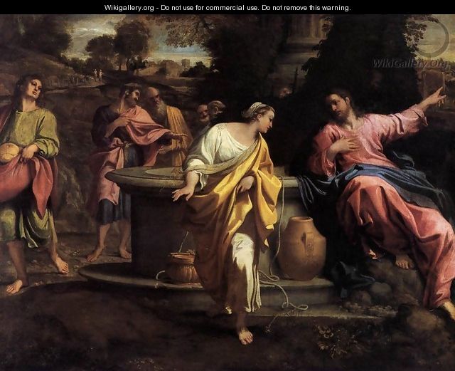 The Samaritan Woman at the Well 2 - Annibale Carracci
