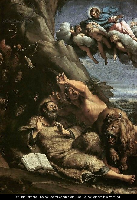 The Temptation of St Anthony Abbot - Annibale Carracci