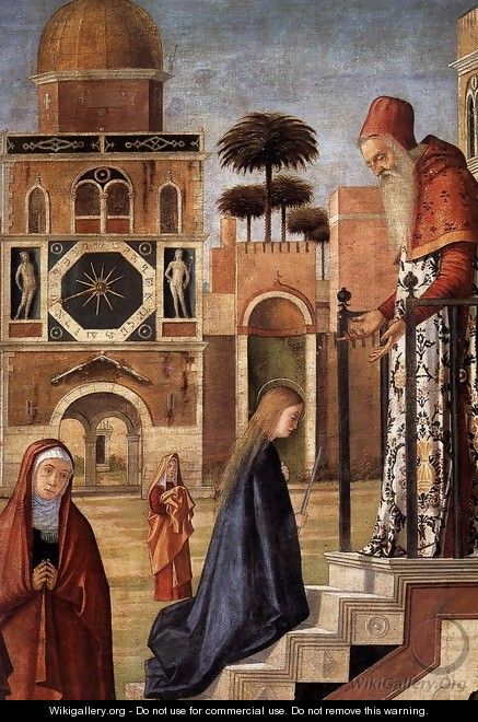 The Presentation of the Virgin (detail) - Vittore Carpaccio