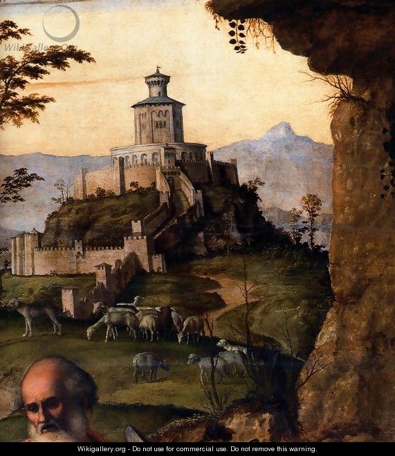 Adoration of the Shepherds (detail) 2 - Giovanni Battista Cima da Conegliano