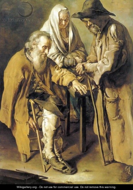 Three Beggars - Giacomo Ceruti (Il Pitocchetto)