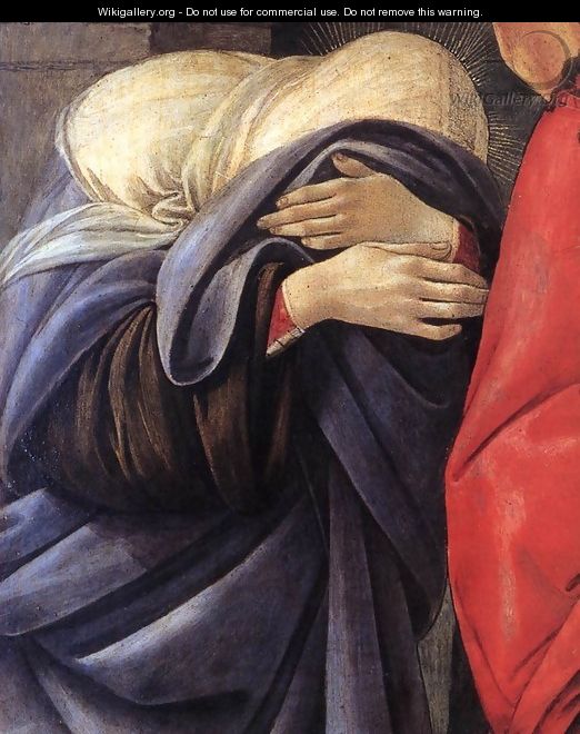 Lamentation over the Dead Christ (detail) - Sandro Botticelli (Alessandro Filipepi)