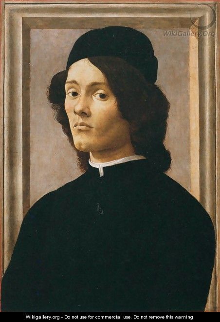 Portrait of a Youth - Sandro Botticelli (Alessandro Filipepi)