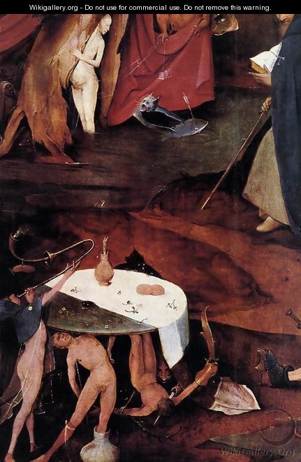 Triptych of Temptation of St Anthony (detail) 14 - Hieronymous Bosch