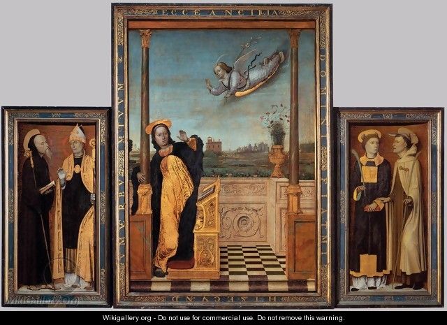 Triptych - Carlo di Braccesco