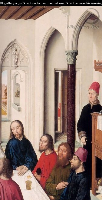 The Last Supper (detail) 2 - Dieric the Elder Bouts